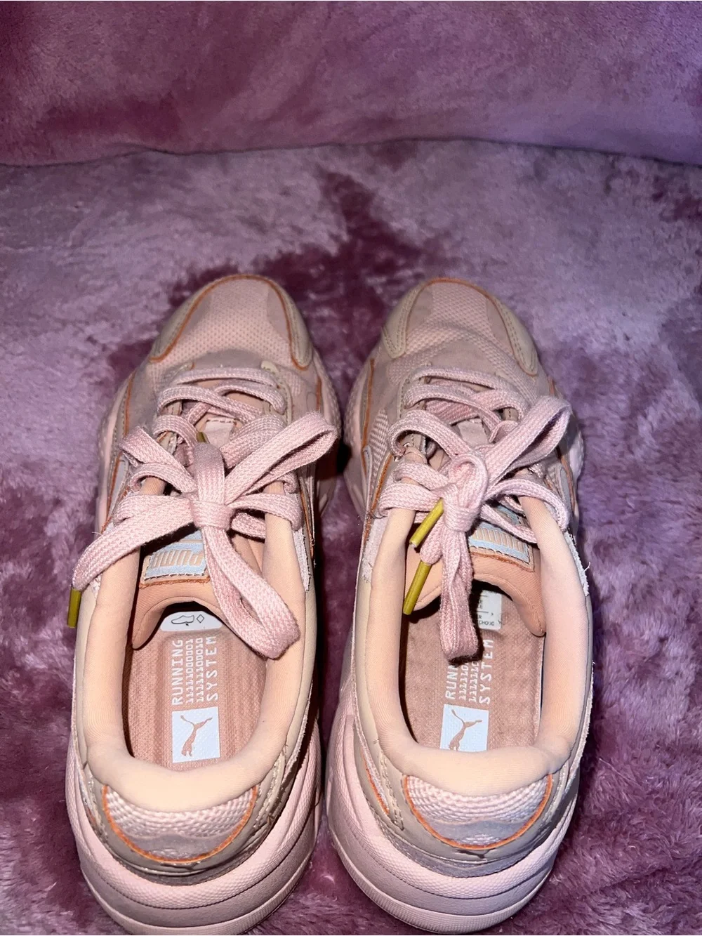 Puma Blush Pink Chunky Sneakers